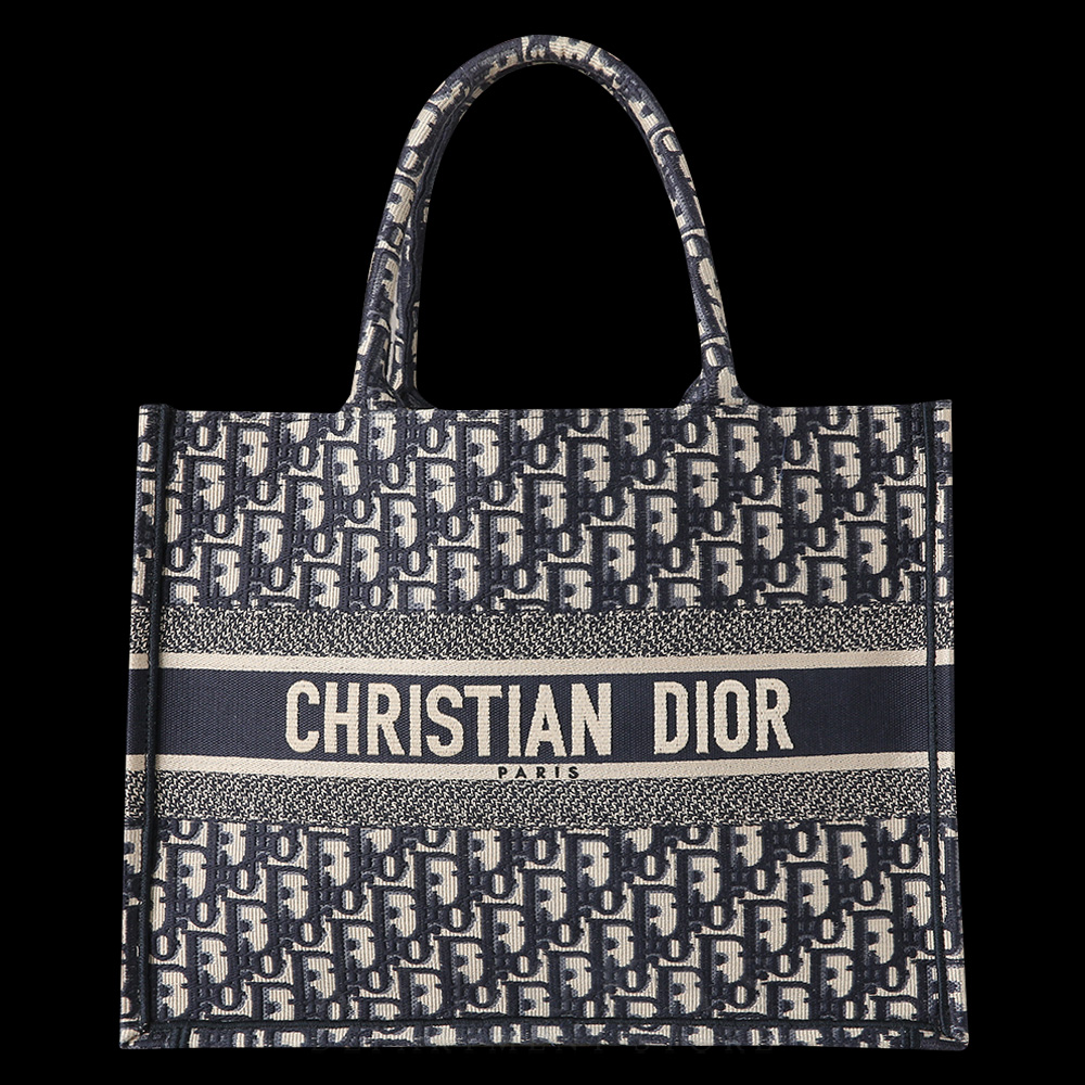 CHRISTIAN DIOR(USED)크리스찬디올 오블리크 북토트 36